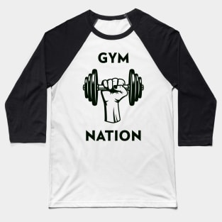 Gym Nation Baseball T-Shirt